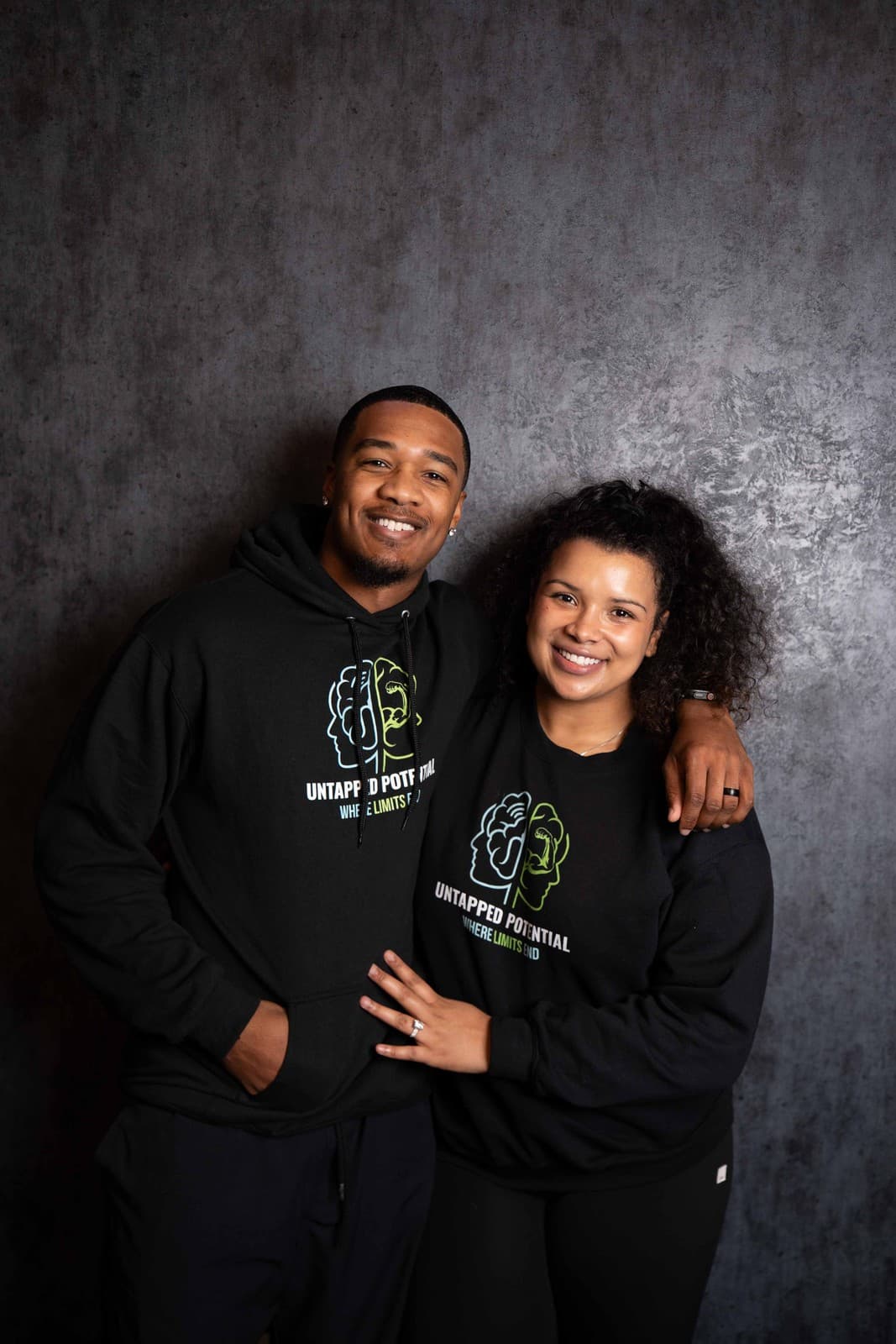 Terrence Warfield and Taelor Moyer, co-founders of Untapped Potential Performance.